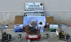 Nazilli ve Kuyucak'ta jandarmadan kaçak tütün baskını: 2 gözaltı