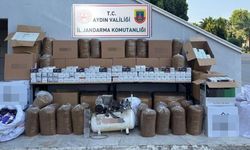 Efeler'de jandarmadan sigara kaçakçılarına darbe