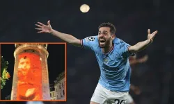 Galata Kulesi'ndeki görsel şov transfer iddialarını artırdı: Bernardo Silva Galatasaray'a gelecek mi?