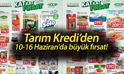 Etiket fiyatları tek tek düştü: Tarım Kredi'den, 10-16 Haziran'da büyük fırsat!