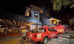 Ünlü fast food'cuda yangın paniği