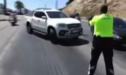 İbrahim Tatlıses'in kızı şarkıcı Dilan Çıtak polisin üzerine araç sürdü