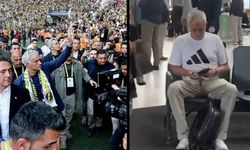 Binler karşıladı, tek başına ayrıldı