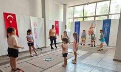 Aydın’da yaz spor okulları dolu dolu geçiyor