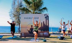 Didimliler güne sabah sporu ile başlıyor