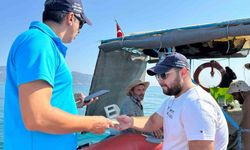 Söke’de balıkçılar hem denetlendi hem de bilgilendirildi