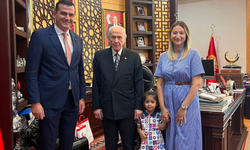 Burak Pehlivan'dan MHP Genel Başkanı Bahçeli'ye ziyaret