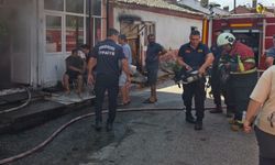 Nazilli’de ekmek fırınında yangın paniği
