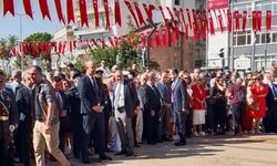 30 Ağustos töreninde dikkat çeken görüntü