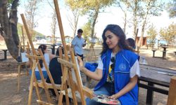 Gençler Milli Park’ta sanatla buluştu