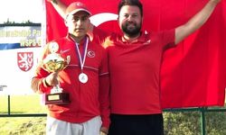 Karpuzlu'dan 16 yaşındaki Muaz Erdem Madran, Türk spor tarihine geçti