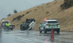 Aydın-İzmir Otoyolunda art arda trafik kazaları