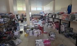 Aydın'da binlerce taklit ürün yakalandı