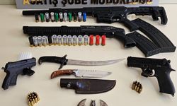 Sosyal medyadan silah paylaşan 6 şüpheli yakalandı