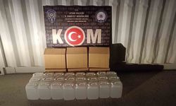 Efeler'de 120 litre etil alkol ele geçirildi