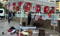 Aydın’da Zafer Partisi standına saldırı