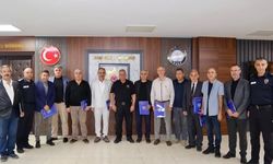 Emekliye ayrılan polislere teşekkür belgesi verildi