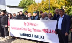 Sandıklı Mahallesi'nden CHP Grubu'na tepki