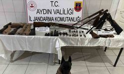 Bozdoğan'da yaptığı silahlara müşteri ararken yakalandı