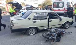 Efeler'de hatalı sollama kaza getirdi: 2 yaralı