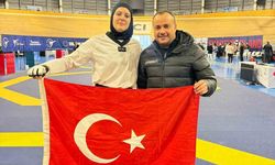 Elifnaz, Aydın'ı bir kez daha gururlandırdı