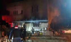 Sultanhisar'da sobadan çıkan yangında 1 kişi yaralandı