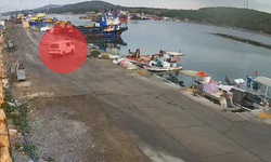Didim'de kontrolden çıkan araç denize uçtu