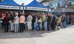Kuşadası Belediyesi'nden Şehitler için lokma hayrı