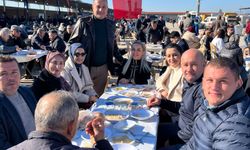 Nazilli Belediyesi Fen İşleri Müdürlüğü keşkek hayrı düzenledi