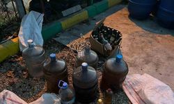 Çine'de 6 ton sahte alkol ele geçirildi