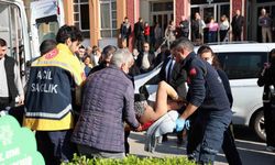 Efeler'deki bıçaklı saldırı anı güvenlik kamerasına yansıdı