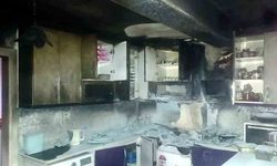 Söke'de su içmeye kalktı, alevlerle burun buruna geldi