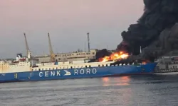 Tır taşımacılığı yapan Türk gemisi Odesa’da vuruldu