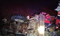 Tarlada Faciadan Dönüldü: Traktörün Altında Kalan Kadın Son Anda Kurtarıldı