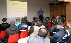 Kuşadası Belediyesi'nden temizlik işleri personeline güvenli sürüş eğitimi