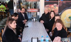 Akkentli ve Toyran buluşması Söke'nin gündemi oldu.