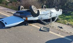 Karacasu’da Otomobil Takla Attı: 5 Yaralı