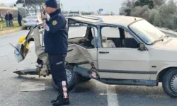 Aydın'da iki otomobil çarpıştı: 10 yaralı