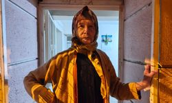 Yeni yıla balkonda mahsur kalarak girdi