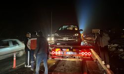 İncirliova'da zincirleme kaza: 2 yaralı