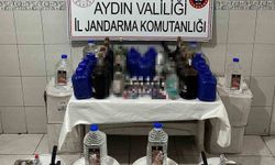 Bozdoğan'da sahte alkol operasyonu