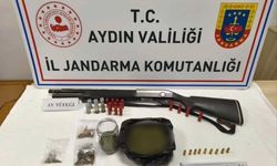 Efeler'de yasaklı madde ve ruhsatsız silah operasyonu