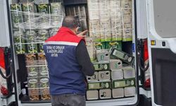 Köşk'te sahte zeytinyağı operasyonu