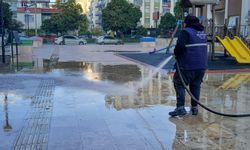 Efeler'de parklar tertemiz