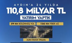 Bakan Uraloğlu: Aydın'a 24 yılda 110,8 milyar liralık yatırım yapıldı