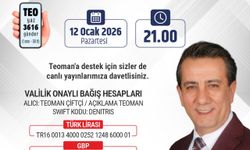 Başkan Yetişkin'den Teoman'a canlı yayın desteği