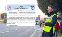 Aydın Emniyet Müdürlüğü tartışılan polisle ilgili açıklama yayımladı