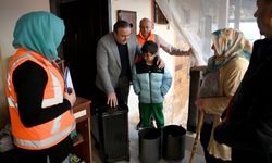 Kuşadası'nda evler ve yürekler dayanışma ile ısınıyor