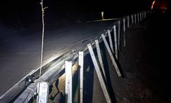 İncirliova’da yol çöktü, sürücülere uyarı yapıldı