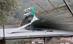 Köşk'te fırtına yıktı geçti